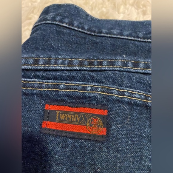 Vtg Wrangler Twenty X Tulsa Jeans Womens Size 9 10 32x35 slot hem 0323 - Picture 2 of 10
